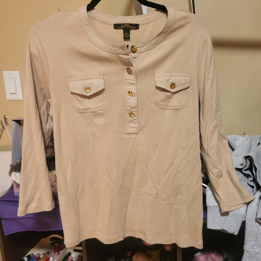 Nwot Rare lauren ralf lauren top - Picture 7 of 8